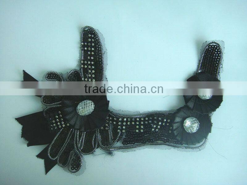 New arrival latest design Fashion women flower lace collar wholesale