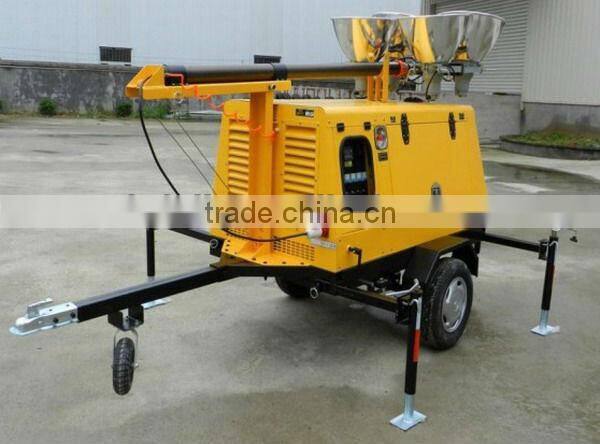 9m mast mobile beacon tower light