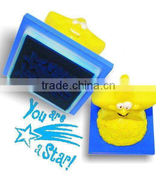 Cartoon toy stamp