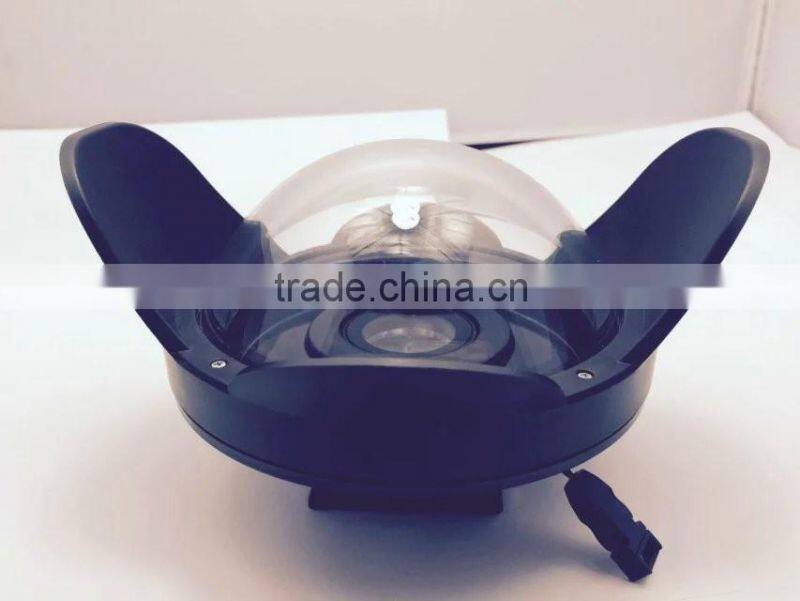 2016 New arrival xiaoyi ABS dome port/waterproof dome for xiaomi yi sport camera