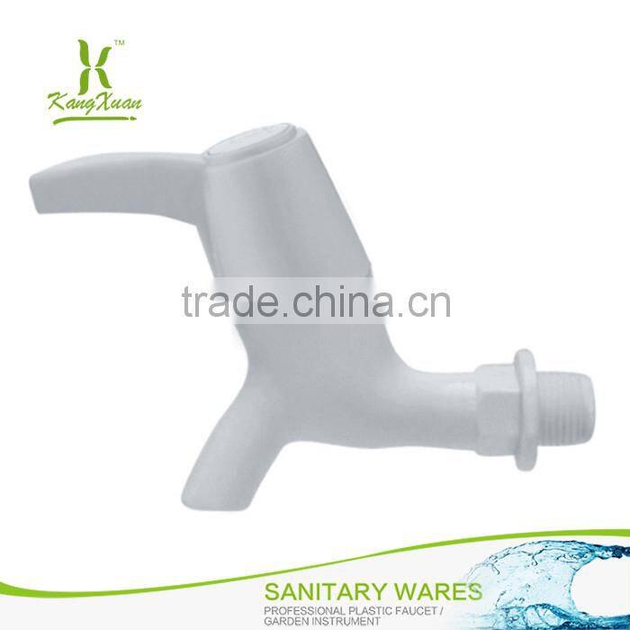 ABS/PVC plastic low price Bibcock with single hand
