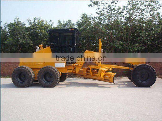15ton motor grader with Torque converter and power-shift gearbox,CUMMINS engine 165hp,ripper,front blade