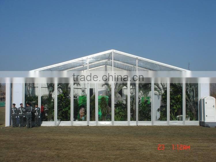 2016 Newest glass marquee tent