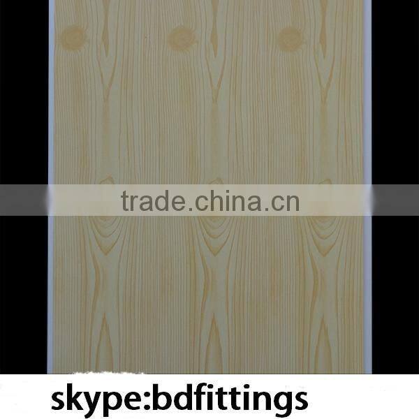 India pakistan market three four five waves pvc laminated ceiling panel