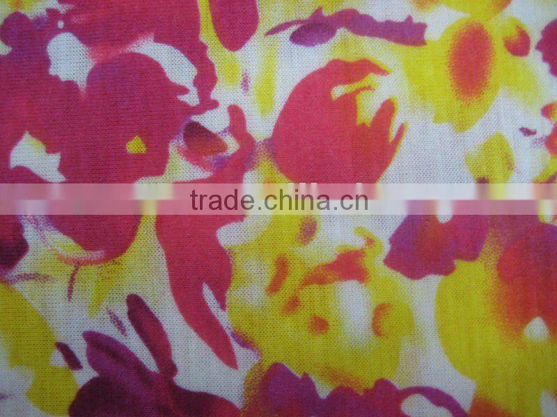 NEW DESIEN VISCOSE POLYESTER KNITTED SINGLE JERSEY