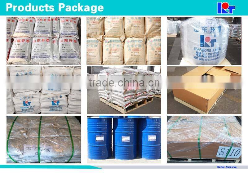 Steel Grit G120/0.2mm in abrasive for the bigest manufacturer of Kaitai