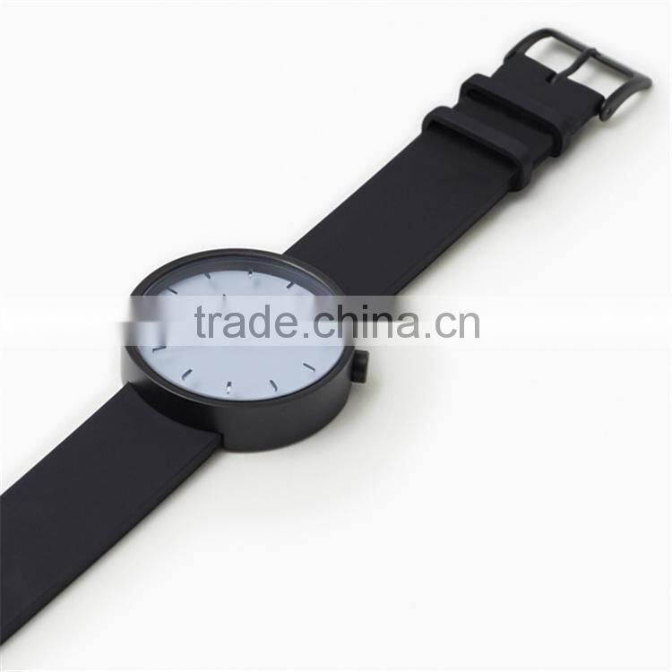 Newest design pvd black stainless steel case sapphire glass alabaster dial japanese wrist watch brands