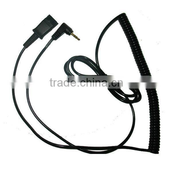 Professional call center 2.5mm headset HSM-902NPQDJ2.5