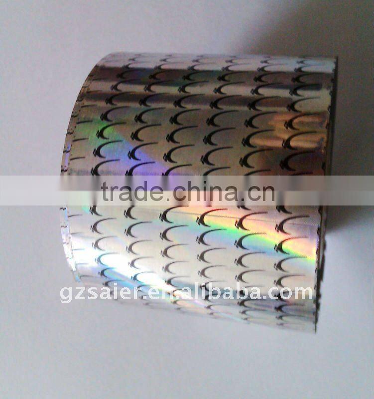 Factory directly sale Zebra scratch off hot stamping foil for scratch card and paper