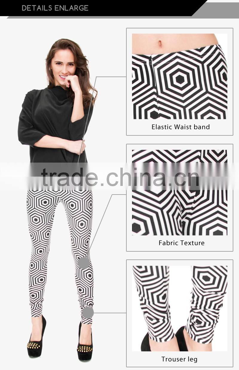 2016 factory hot sale 3d digital full print new mix clothing workout leggings