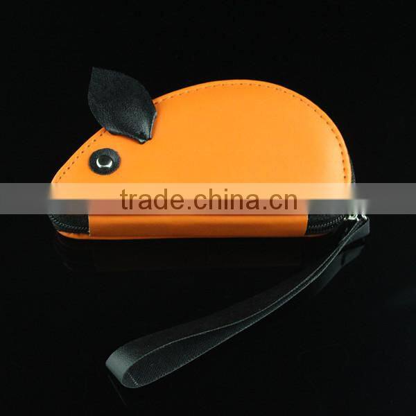 Mouse Shape Case Stainless Steel Mini Manicure Set