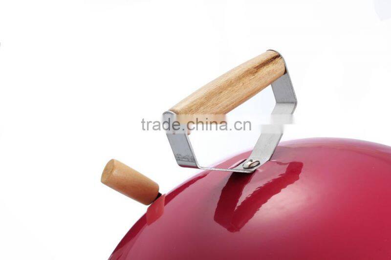 Outdoor camping charcoal egg shaped bbq grill