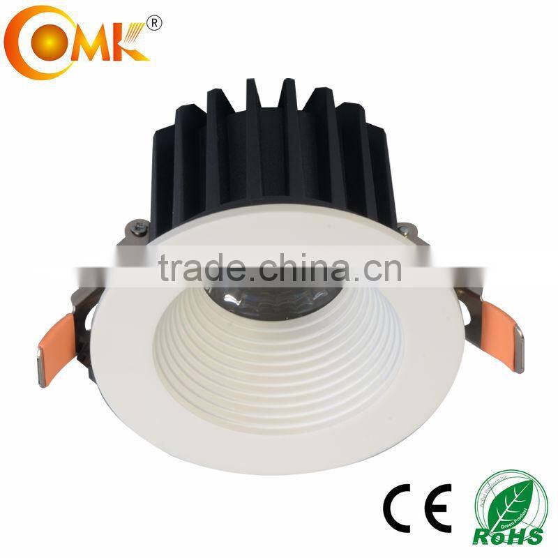 10w dimmable COB LED Downlight 230 Vac Ceiling recessed Dimmable IP40 Wall recessed