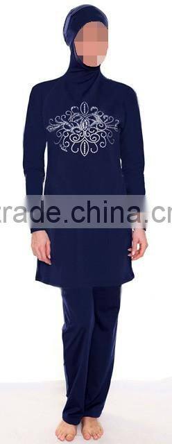 fully covered muslim islamic swimsuit