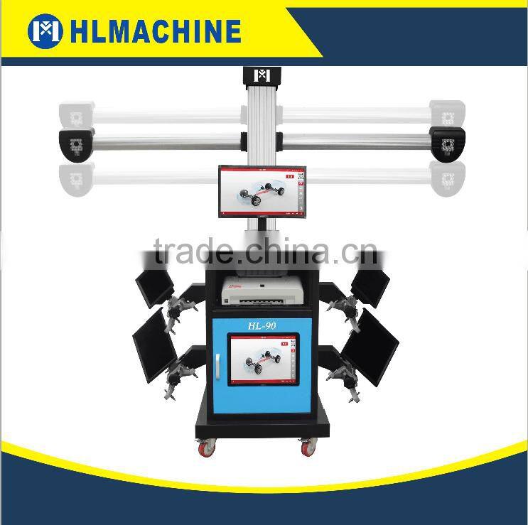 3D wheel alignment machine price for wheel positioning function