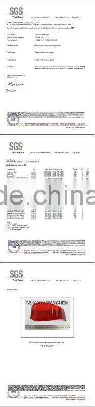 Manufacturer of 3D Glasses Lenses material, Red lens and Cyan Lens,CE Certification