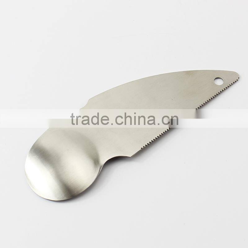 2 in 1 Stainless Stee Kiwi Peeler Fruit Knife Kiwi Parer