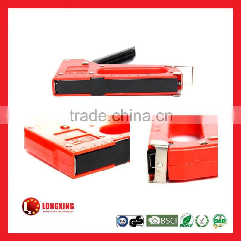 Factory Supply High Quality plastic stapler manual staple gun ,nail gun
