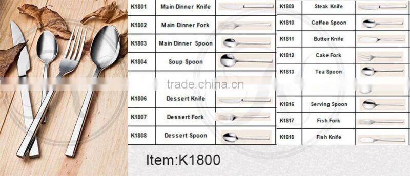 manufacture cutlery,black cutlery set,black plated flatware set