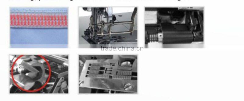 With machanical metering device sewing machine