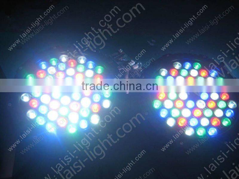 led light 54pcs RGBW 1W/3W leds ip65 led mini par lighting