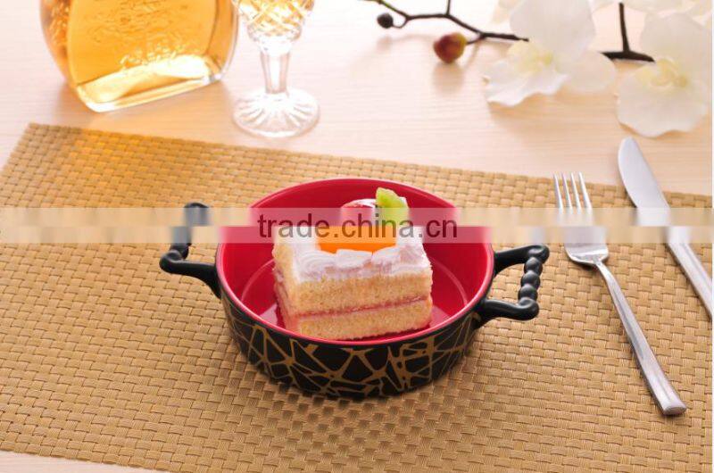 China Factory Ceramic Bakeware Baking Pan