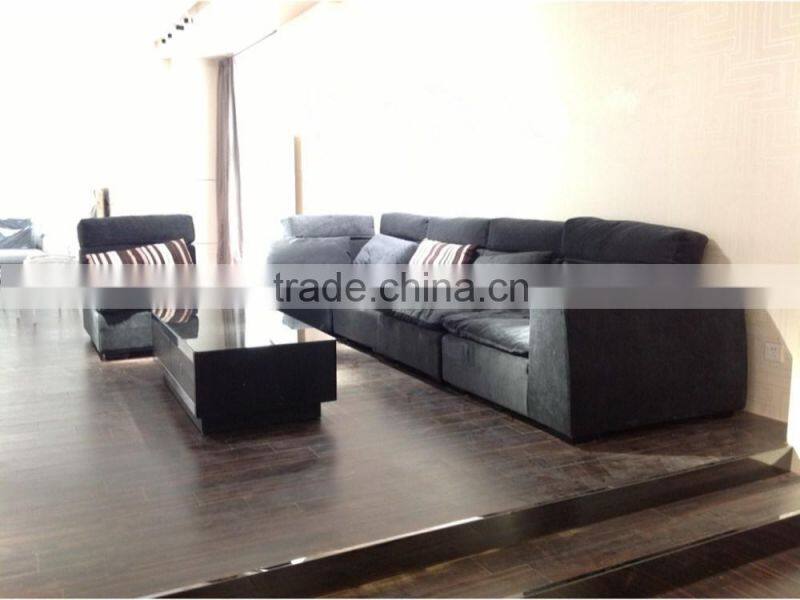 Modern fabric lounge sofa