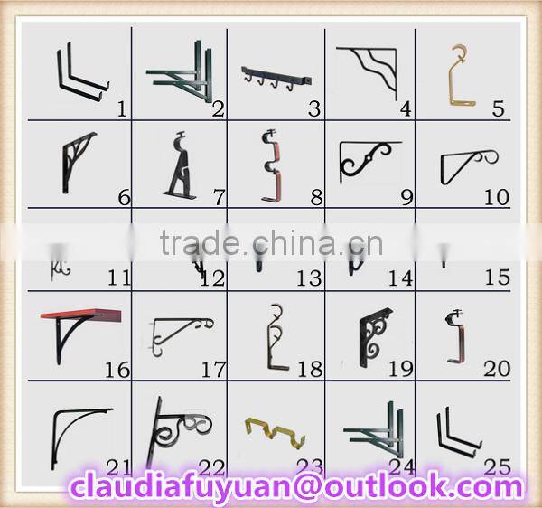 galvanized and powder coated outdoor metal hook for hanging baskets and metal shepherd hook