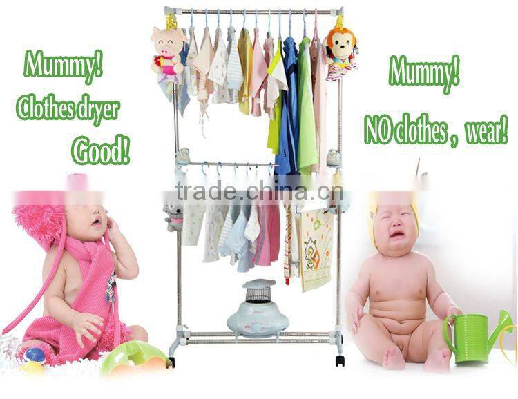 converge clothes dryer,Aluminum alloy shelf,square clothes dryer with double layer,Healthy & safety