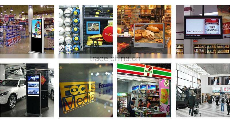 Flintstone digital wall mounted 15 inch hd lcd video display