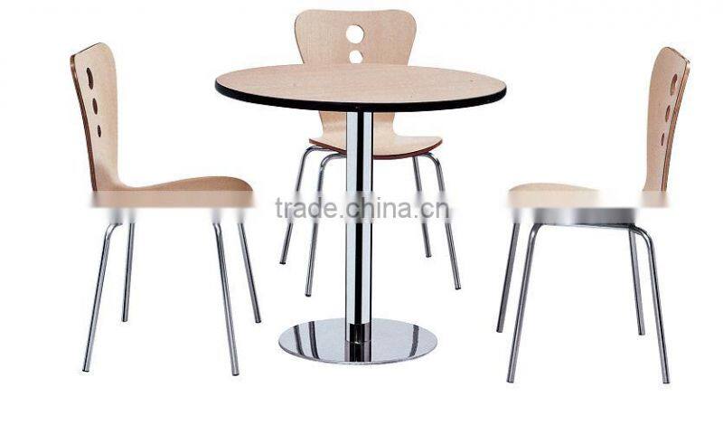 Solid Surface Table Chairs, High End Restaurant Table Set, Solid Surface Table GZH-G725+T512