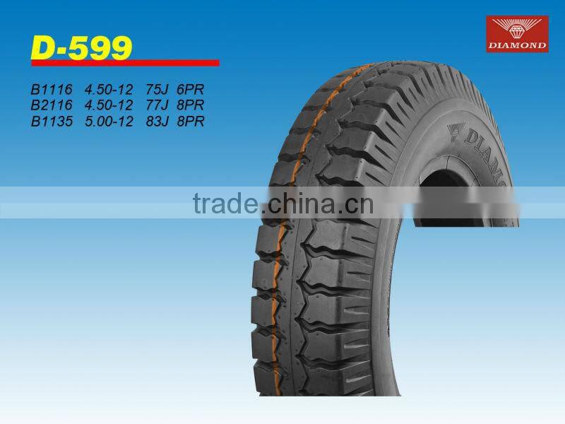 Tire for motorcycle 4.50-12 high-quality motorcycle parts
