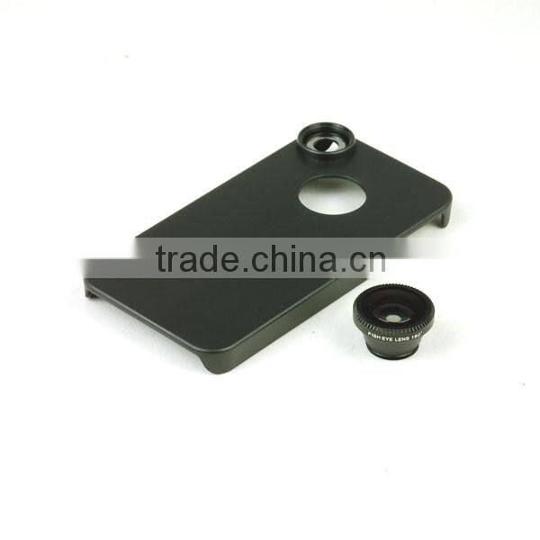 Hot 180 Degree Phone Case Fish eye Lens for iphone