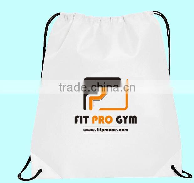 OEM advertising shopping bag white bag foldable shopping bag