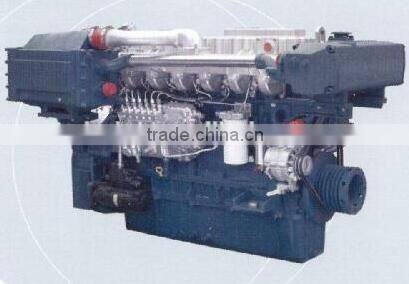 Yuchai YC6MJ Series Marine Diesel Engine(220hp-450HP)