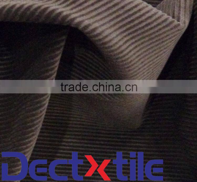 100%Polyester Spraying Decoration Flocking Knitted Fabric For Sofa Set Designs