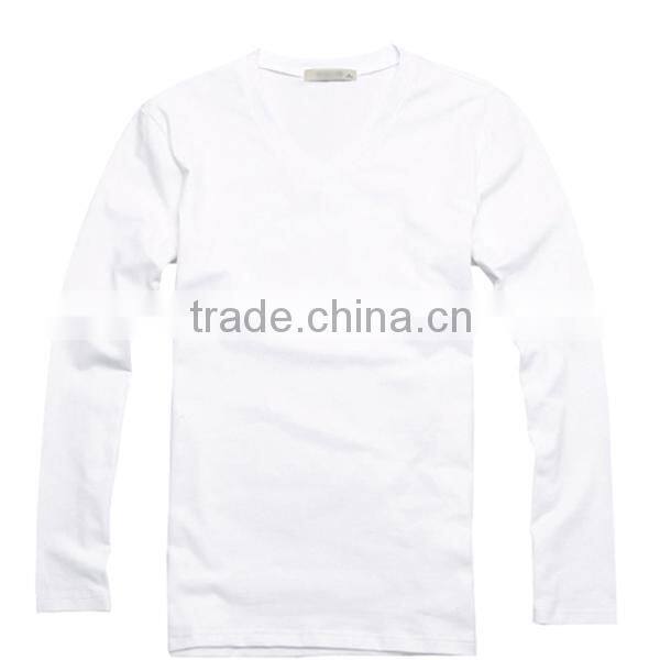 Cheap blank long sleeve t-shirts (YCT-A0106)
