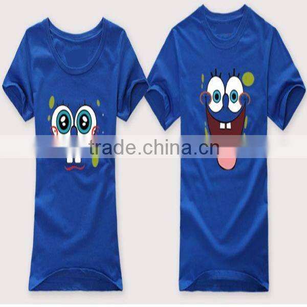 Tattoo no label yellow brand cute family love couple t-shirt