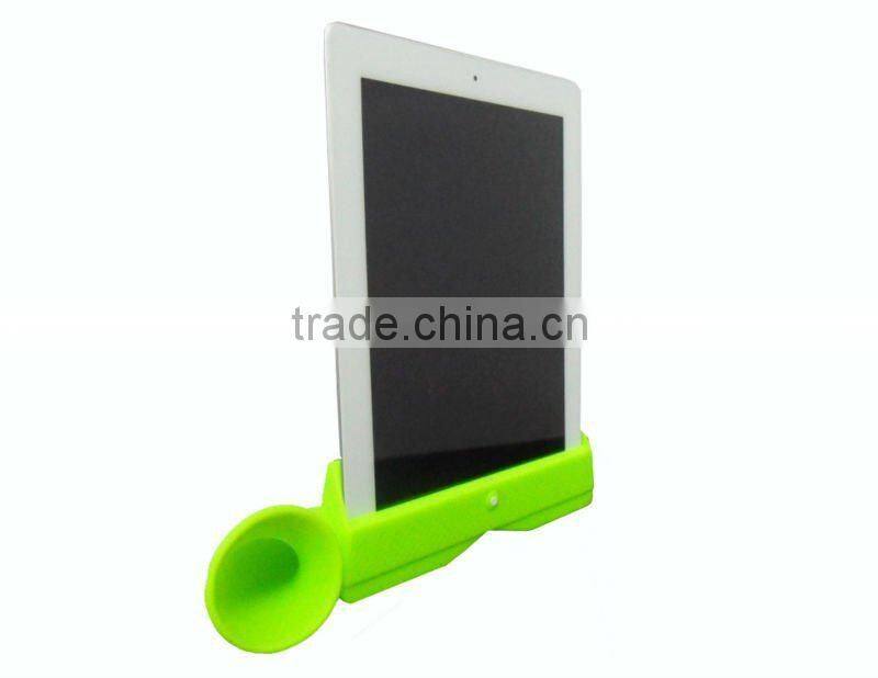 silicone horn speaker for ipad 2