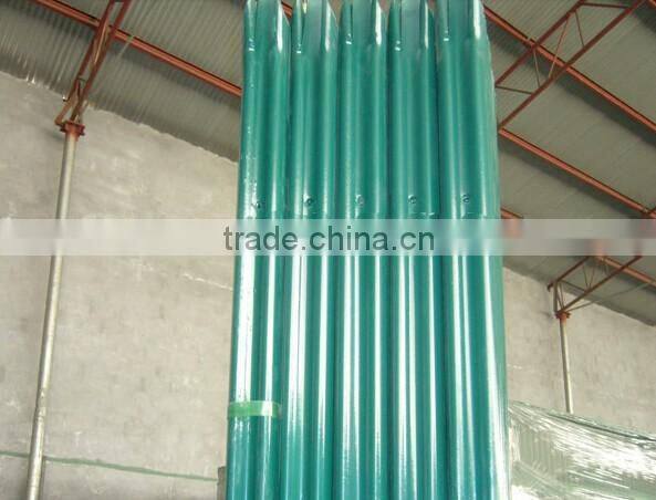 Palisade Fencing made of PVC coated steel