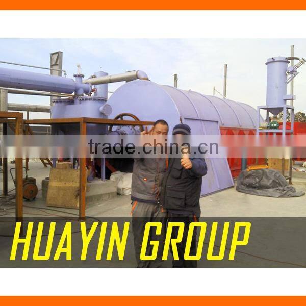 Zero emission fractional distillation to get diesel