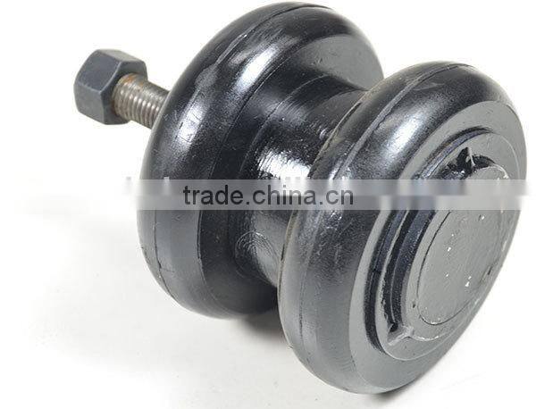 Rubber conveyor belt roller for milling machine
