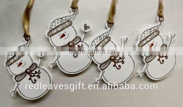 Fancy custom hang tag for Christmas's day