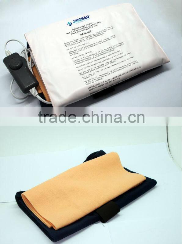 high quality moisture proof vinyl covered electric heating pad