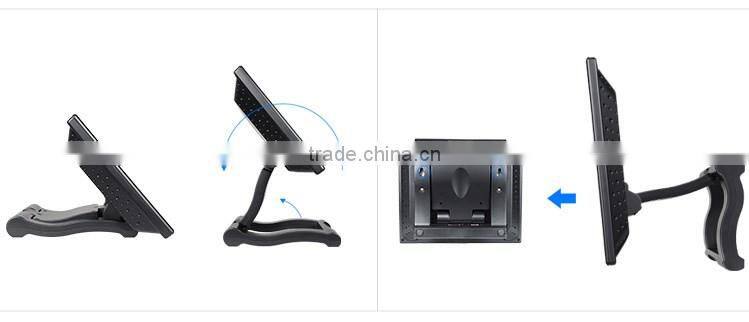 LED backlight 10.4 inch tft module foldable lcd monitor with 4-wire resistive touch