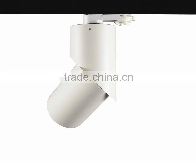 modern fashion black white gold color front frame for led cob track light