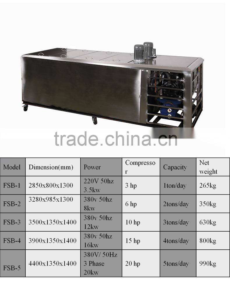 FSB-3 huge ice block making machine factory price with CE approval 003