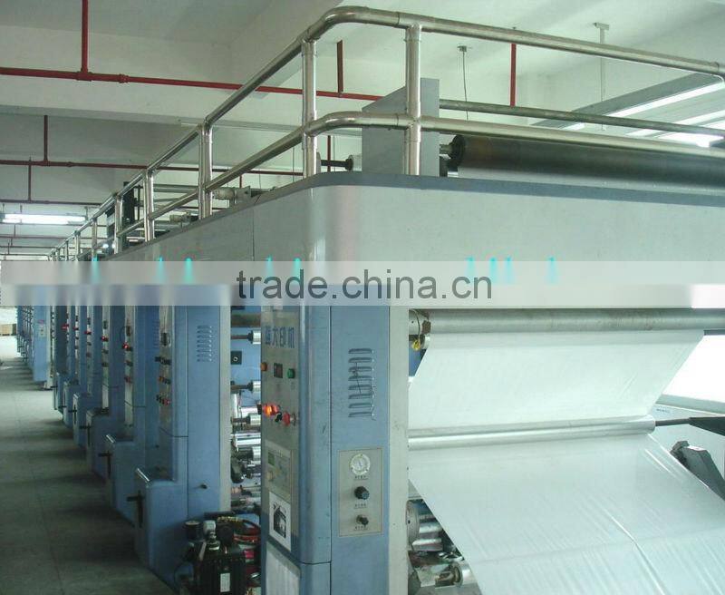 custom printed draw string plastic bag