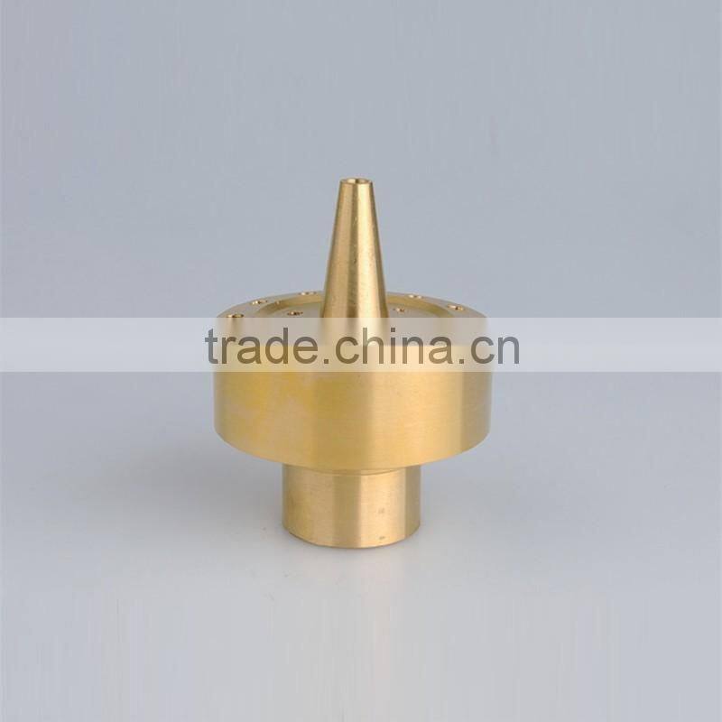 Brass Three Tier Fountain Nozzle Spray- 1-1/2" Inlet Threaded