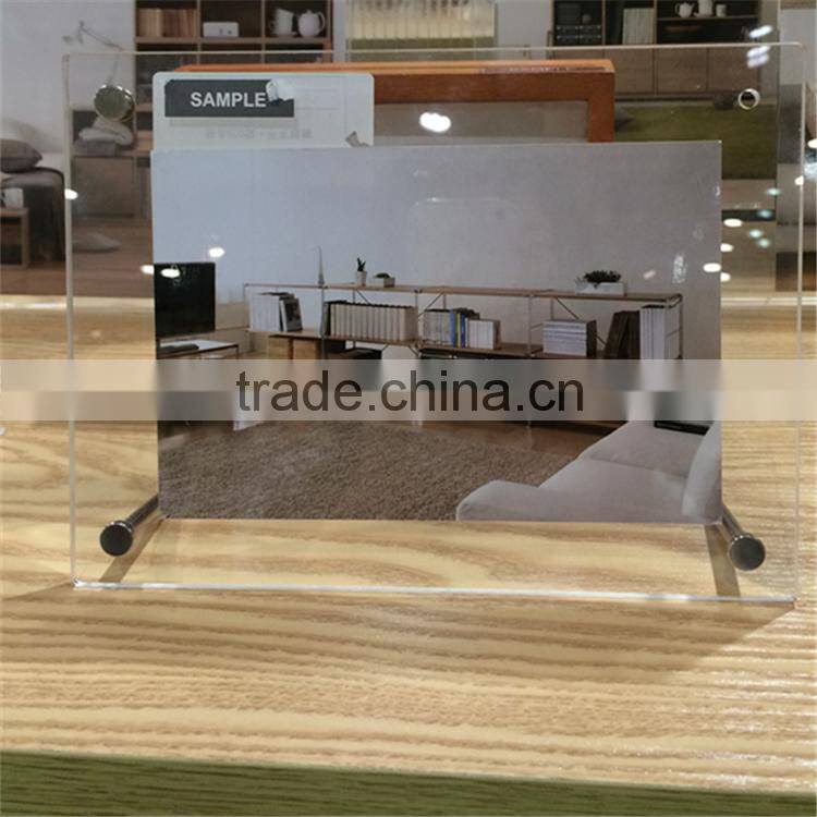 Customized acrylic bar photo frame, picture photo frame, lucite photo frames